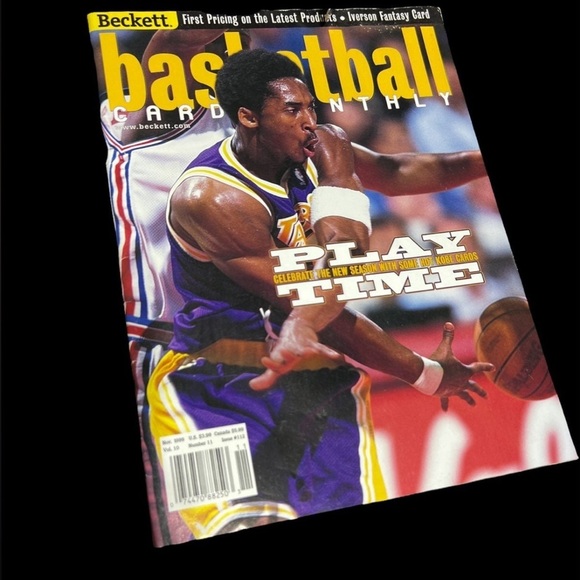 Kobe Bryant Nov 1999 Vintage Beckett Magazine - Picture 1 of 1